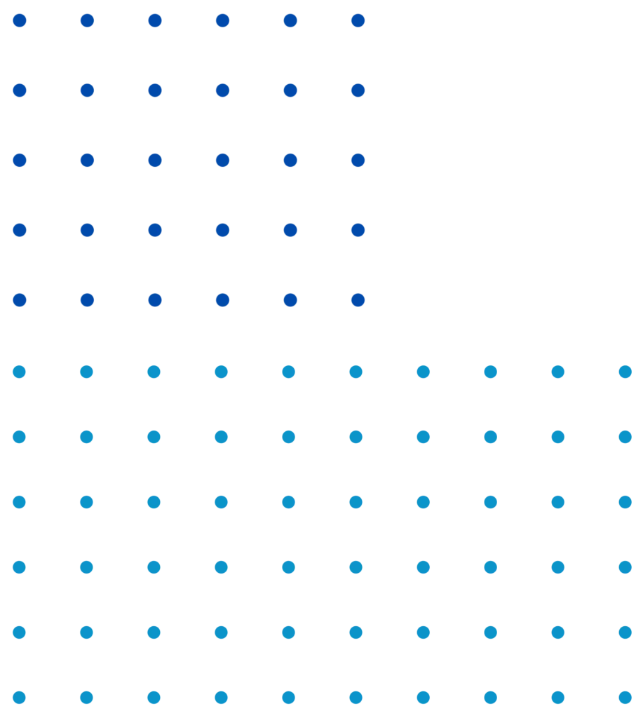 Dots Blue L angle